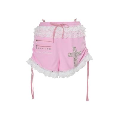 avenchumu ショートパンツ　白 ショートパンツ フリル（AVENCHUMU／レディースボトムス、パンツ）（色