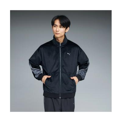 【PUMA✨O LL】ジャージ 上下 ベロア セットアップ トラックジャケット PUMA プーマ メンズ ベロア トラック ジャケット（ジャージ）｜PUMA