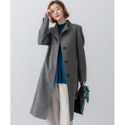 【美品】バーバリーロンドン・ウールコート・ロングコート・グレー・M相当・ベルト バーバリー コートレディース（色：グレー系）のおすすめ人気商品一覧