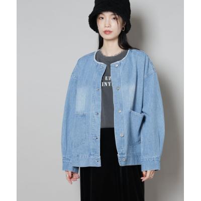 ノーカラーデニムジャケットのおすすめ人気商品一覧 通販 - Yahoo