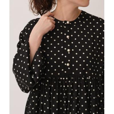 新品　BEARDSLEY ビアズリー　ドット柄　ドルマンスリーブワンピース 新品 BEARDSLEY ビアズリー ドット柄 ドルマンスリーブ