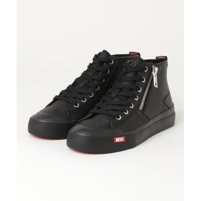 DIESEL ソフトロックダンクス ハイカットレザースニーカー スニーカー