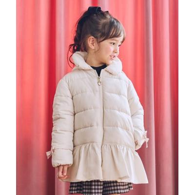 ダウンコート フリル（キッズ、ジュニア服、シューズ） | ベビー 