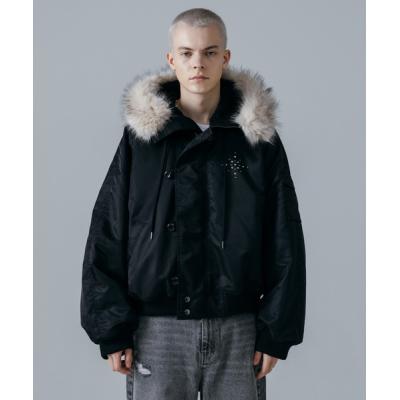 MLVINCE N-2B JACKET – BLACK Lサイズ MLVINCE / N-2B JACKET | HOLICK