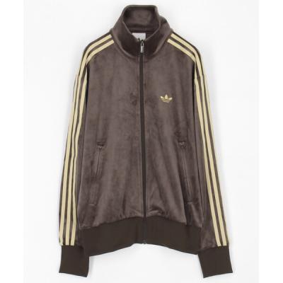 adidas ブラウン ジャージ M 激レア！adidas アディダス ジャージ ブラウン×オレンジ こげ茶