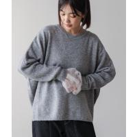 ニット セーター スパンコールドルマンニットリブ レディース | ZOZOTOWN Yahoo!店