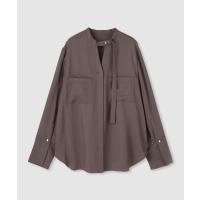 ブラウス シャツ ブライトツイルアシメボウブラウス レディース | ZOZOTOWN Yahoo!店