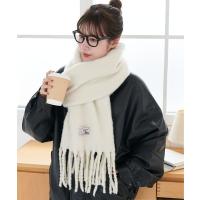 マフラー ストール 太フリンジストール レディース