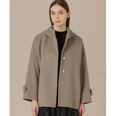 未使用級美品✨　マッキントッシュ　ピーコート　ウール　38 ダークグレー 滝沢眞規子さん着用】ウールカシミヤビーバー チェスターコート