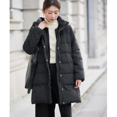 ロングダウンコート レディース ひざ下（ファッション）（サイズ（S/M