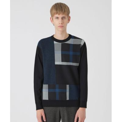 【未使用】ブラックレーベルクレストブリッジ ガーディアン チェック ネイビー M ブラックレーベルクレストブリッジ BLACK LABEL CRESTBRIDGE 【WEB限定