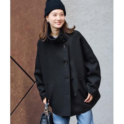 【大人気・近年モデル】フレイアイディー 中綿コクーンコート ブラック ゆったり フレイアイディー コクーンコートのおすすめ人気商品一覧 通販 - Yahoo