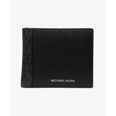 特価！ 大人気 マイケルコース レザー 二つ折り財布 ブラック 新品本物 マイケルコース MICHAEL KORS 財布 （ブラック） -waja bazar - 海外