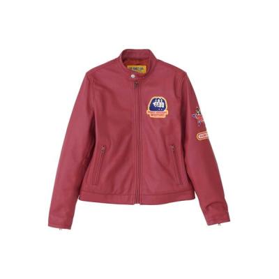 定価11万　ヒステリックグラマー　ラムレザー　シングルライダースジャケット　Ｍ 新品レザージャケット、ヒステリックグラマー