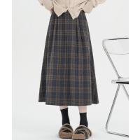 スカート 「秋冬新作」クラシックチェックフレアロングスカート | ZOZOTOWN Yahoo!店