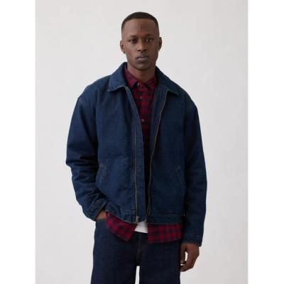 GAP メンズGジャン、デニムジャケット（色：ブルー系）｜コート