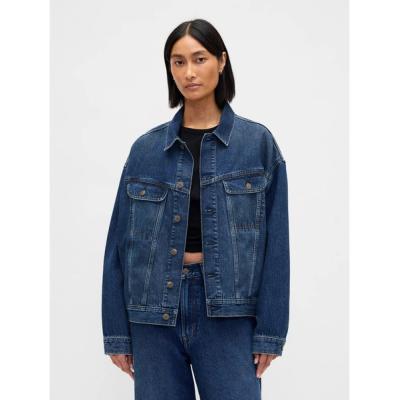 GAP メンズGジャン、デニムジャケット（色：ブルー系）｜コート