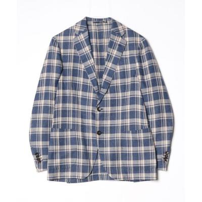 LARDINI チェック柄 ビジネスジャケット 楽天市場】【30%OFF】ラルディーニ ジャケット チェック グレン