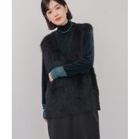 ベスト ジレ ソウバリシャギーニットベスト レディース | ZOZOTOWN Yahoo!店