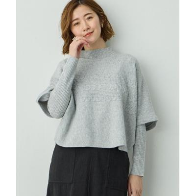ニット ポンチョ（レディースその他トップス）｜トップス