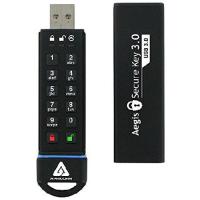 並行輸入Apricorn Aegis Secure Key - USB 3.0 フラッシュドライブ, ASK-256-120GB 暗号化USBメモリ MM1277 ASK3-120GB | ズボラ美
