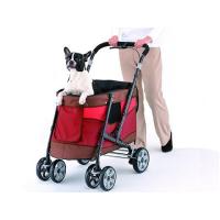 ボンビアルコン ペットカート（色：レッド系）｜犬用品｜ペット用品