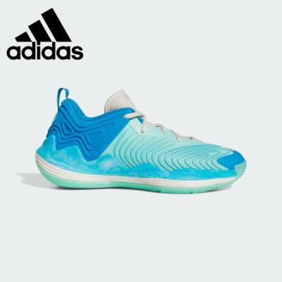 adidas バッシュ、バスケットボールシューズ（色：ブルー系