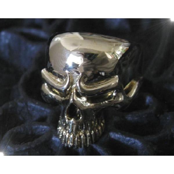 ブラススカルリング(1)11号 13号 15号 16号 17号 18号 19号 20号 21号 22...