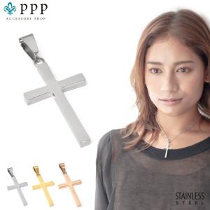 ペンダント 大きなウッドクロスレザーネックレス 木製 十字架 KN26201