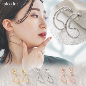 agete（アガット） 透かし アメリカンピアス K10YG【いおき質店】 : い