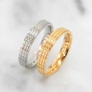 指輪 レディース ステンレス リング (41) 銀色 メンズ 送料無料 : mico