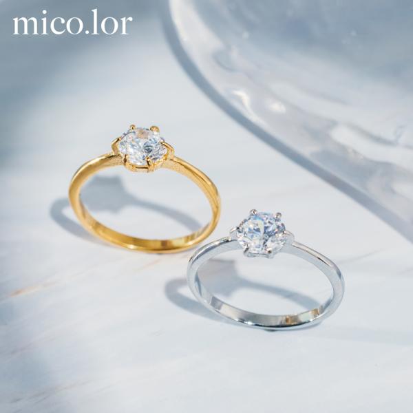 指輪 レディース ステンレス リング (400) CZ 銀色 金色 ピンクゴールド ステンレス製  ...