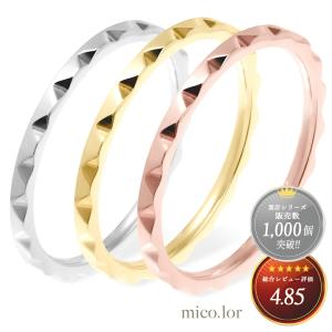 指輪 レディース ステンレス リング (46) 極細  銀色 金色 ピンクゴールド  メンズ レディース 送料無料 指輪