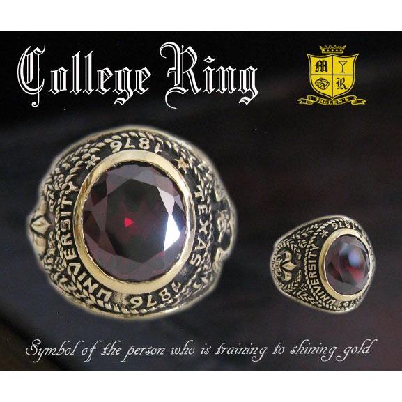 ブラスカレッジリング(3)赤RCZ11号 13号 15号 17号 19号 21号 23号 25号 メ...