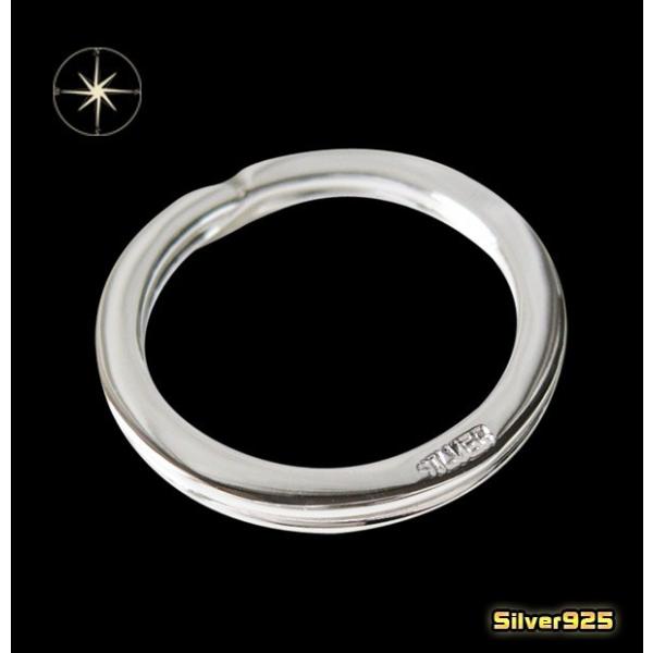 シルバー925製キーリング(1)直径3cm メイン キーチェーン キーリング シルバー925製 銀