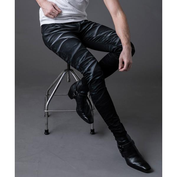 FOREST GATE-KUMADORI(フォレストゲート-クマドリ)シャドウ ストレッチ スキニー