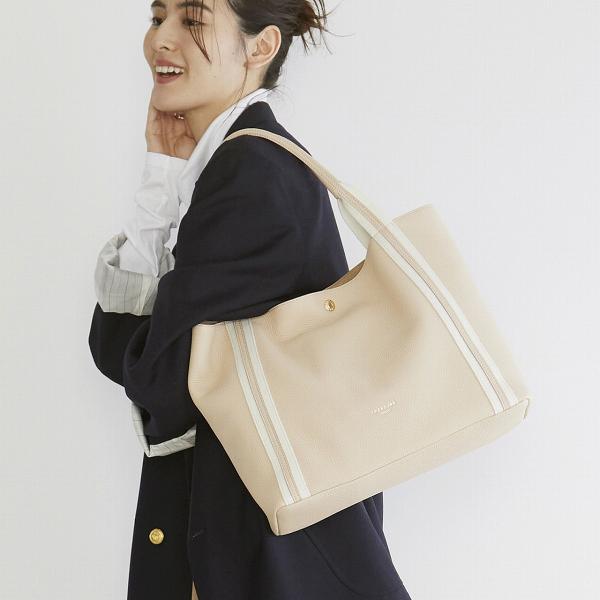 【TREASURE TOPKAPI】ソフトシュリンク テープコンビ A4 トート バッグ