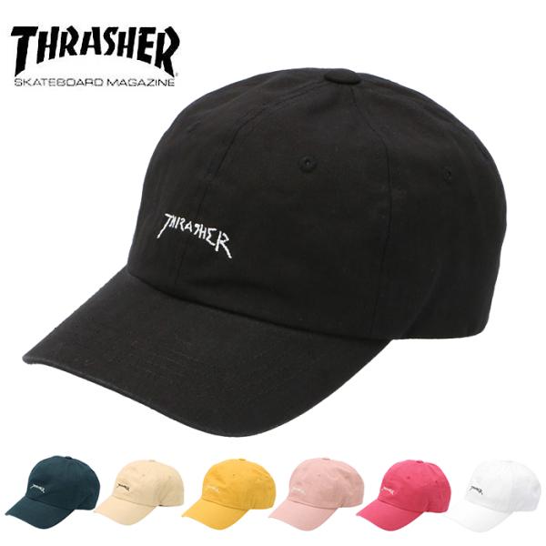 スラッシャー キャップ 通販 メンズ レディース ブランド THRASHER ローキャップ 浅め 無