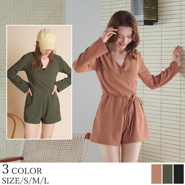 【SEA DRESS】カシュクールオールインワン/ラッシュガード/水着