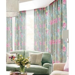 ローラアシュレイ カーテン 100x200 2枚セット ウィンターリリー　カウス LAURA ASHLEY（ローラアシュレイ） LAURA ASHLEY / ローラ アシュレイ