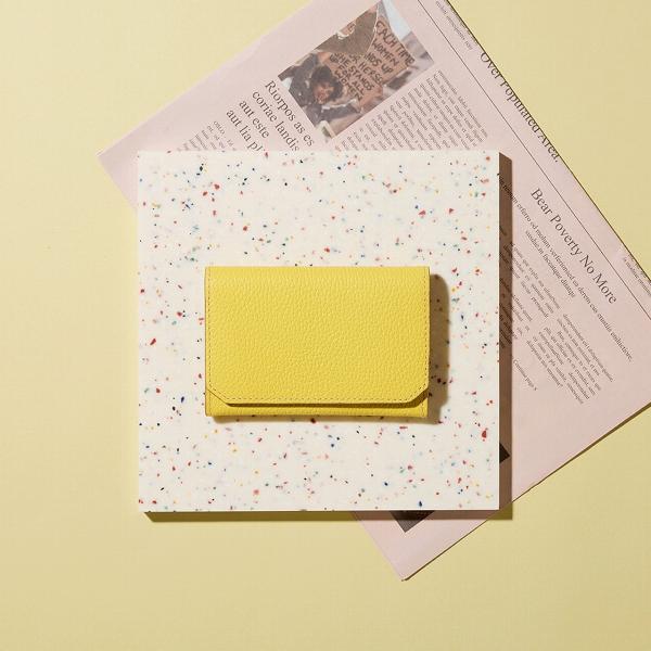 バイカラー レザー 名刺入れ LEAN リーン