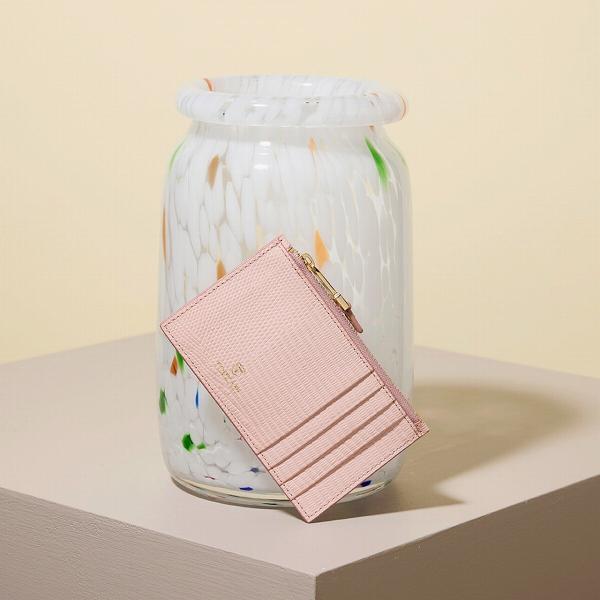 イタリアンレザー リザード型押し フラグメントケース LUCIA ルチア