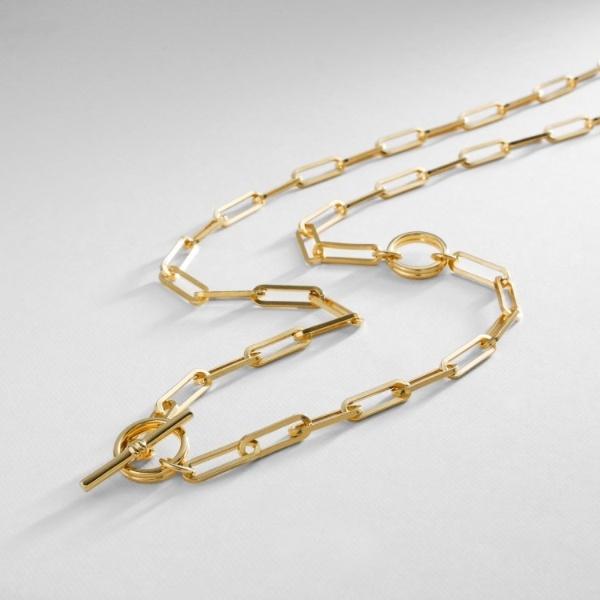 シルバー リンクチェーン 2WAYマンテルネックレス GP