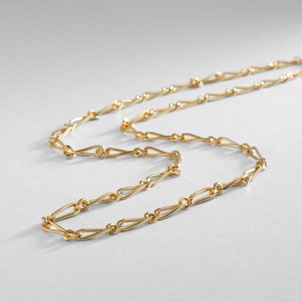 シルバー デザインチェーン ショート＆ロングネックレス GP