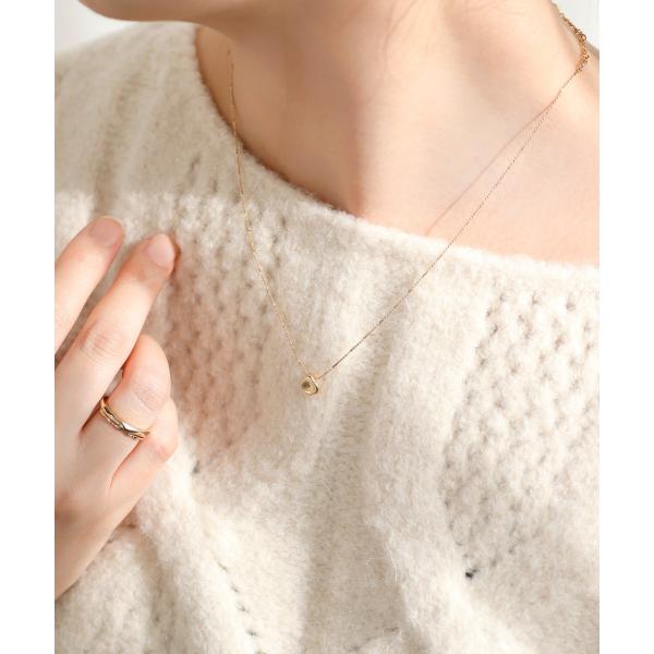 ニュアンスメタルチャームネックレス