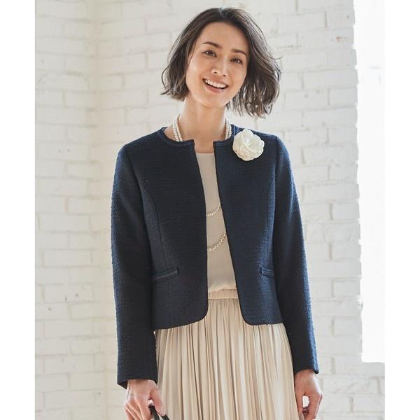 MIXスラブツイード ジャケット