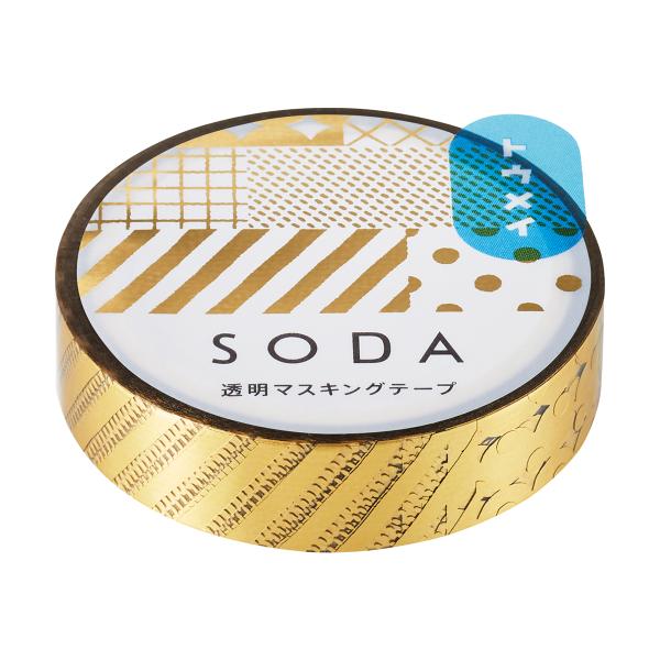 SODA（ソーダ） 透明マステ（ミックス）