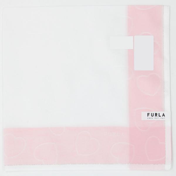 【50×50ｃｍ】先染めハンカチ（レディース）（フルラ / FURLA）