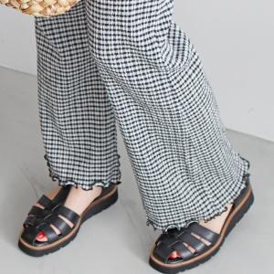 Bussola（ブソラ） BMS 牛革ダブルベルトサンダル （K VACHETTA NERO