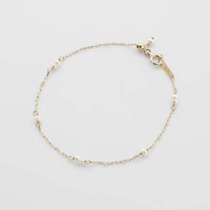 agete（アガット） ブレスレット K10パールブレスレット レディース